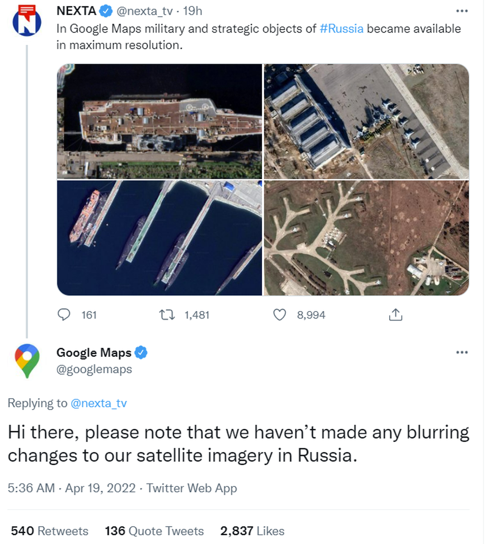 Có thật Google Maps đang phơi bày các địa điểm quân sự chiến lược của Nga? - Ảnh 5.
