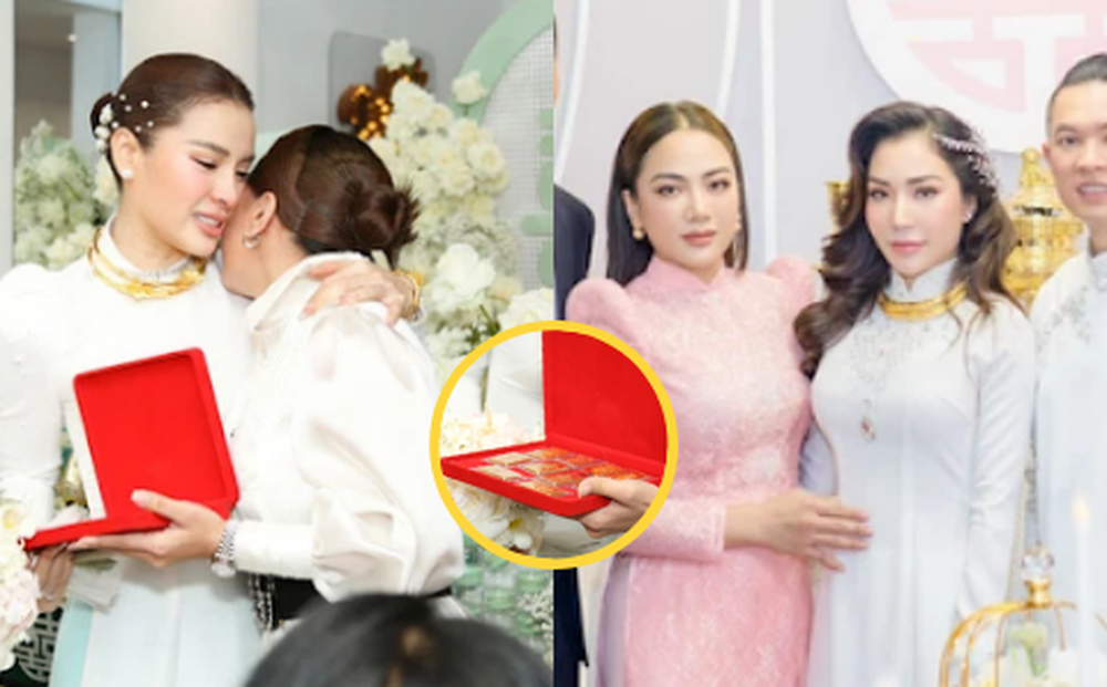 Hoá ra bạn thân tặng Phương Trinh Jolie 700 triệu trong lễ cưới chính là chị gái cô dâu 100 cây vàng từng gây xôn xao MXH