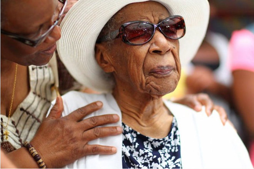 What does the breakfast of the grandmother who lived to 116 years old have?  - Photo 1.