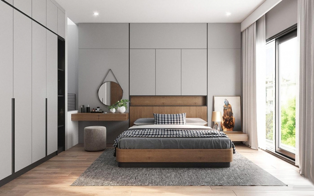 Những ý tưởng thiết kế phòng ngủ độc đáo hiện đại - Ảnh 3.