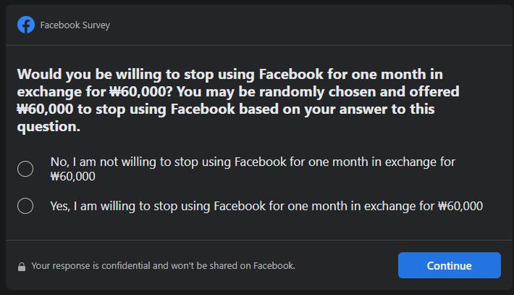  Facebook chơi lớn, trả ngay 1 triệu cho bất kỳ ai chịu kho&aacute; t&agrave;i khoản trong v&ograve;ng 1 th&aacute;ng!  - Ảnh 3.