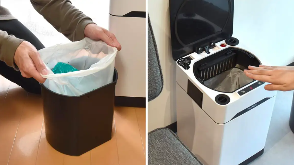 This trash can has a vacuum cleaner nozzle, priced at only 1.7 million, but it is also very difficult to buy - Photo 3.