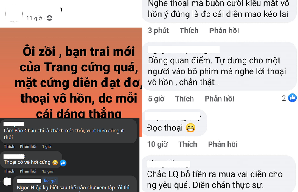 Người yêu kém tuổi của Lệ Quyên đóng phim, bị fan Thương ngày nắng về chê tả tơi - Ảnh 3.