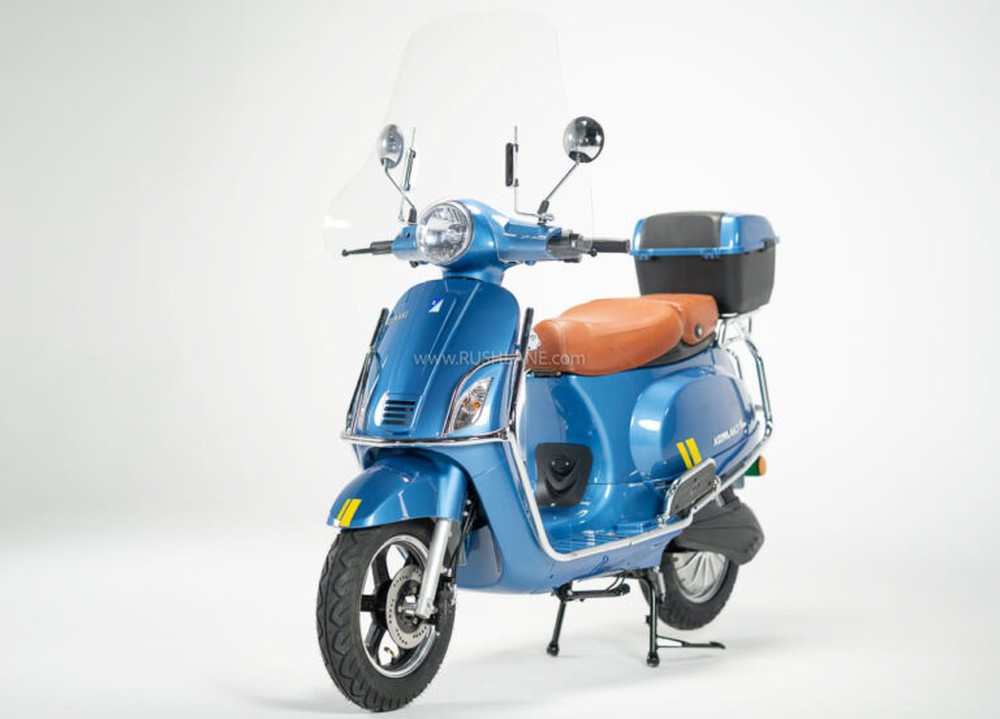 Xe điện bình dân 35 triệu đồng đẹp như Vespa, ngập công nghệ, no pin đi 120 km - Ảnh 1.