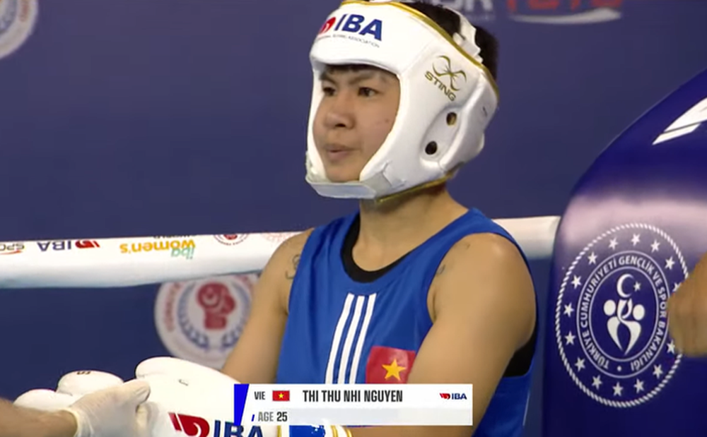 Nguyễn Thị Thu Nhi dừng bước tại giải vô địch boxing thế giới - Ảnh 1.