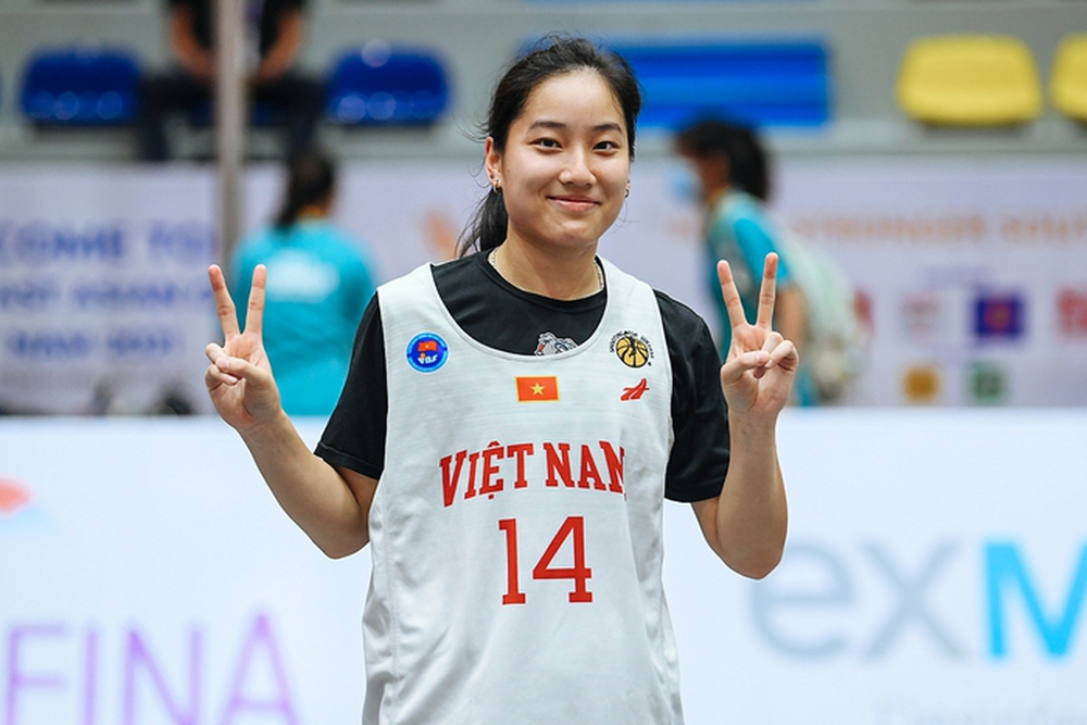 Tuyển bóng rổ nữ 3x3 Việt Nam hào hứng trong buổi tập đầu tiên tại NTĐ Thanh Trì - Ảnh 9.