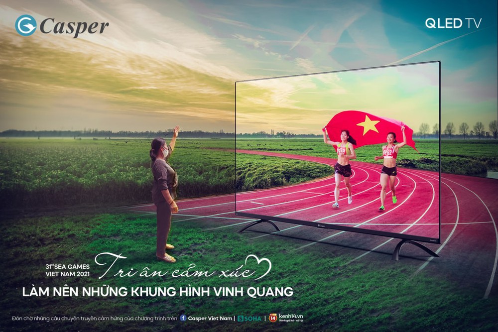 Tiếp lửa hậu phương, tri ân đến gia đình các VĐV vàng Việt Nam cùng Casper QLED TV - Ảnh 5.