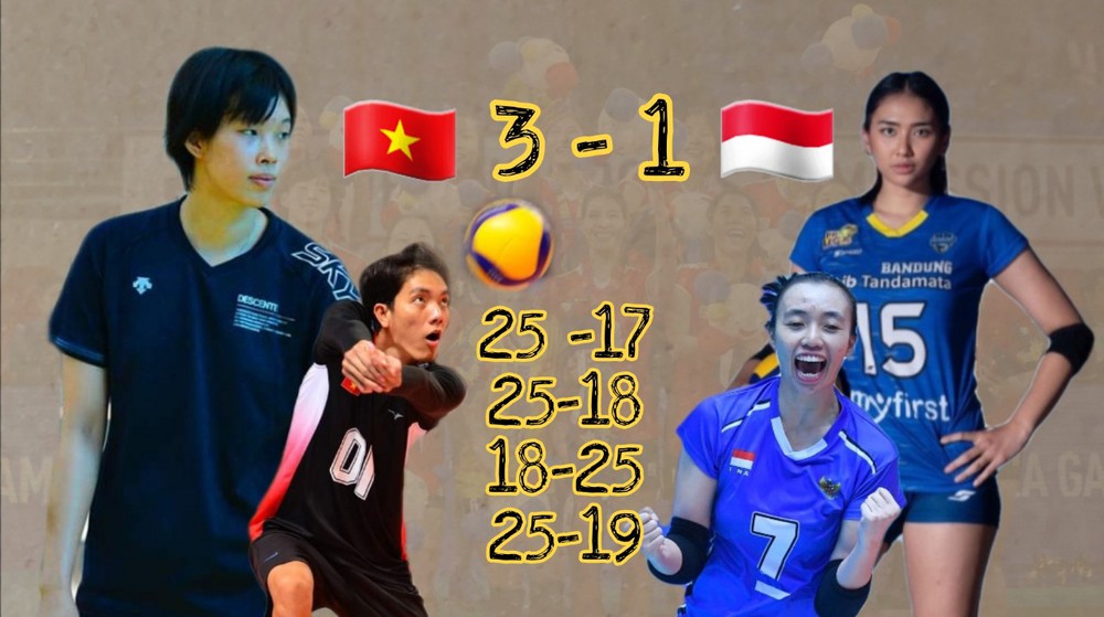 Việt Nam nhấn chìm Indonesia ngày ra quân bóng chuyền nữ SEA Games 31 - Ảnh 4.