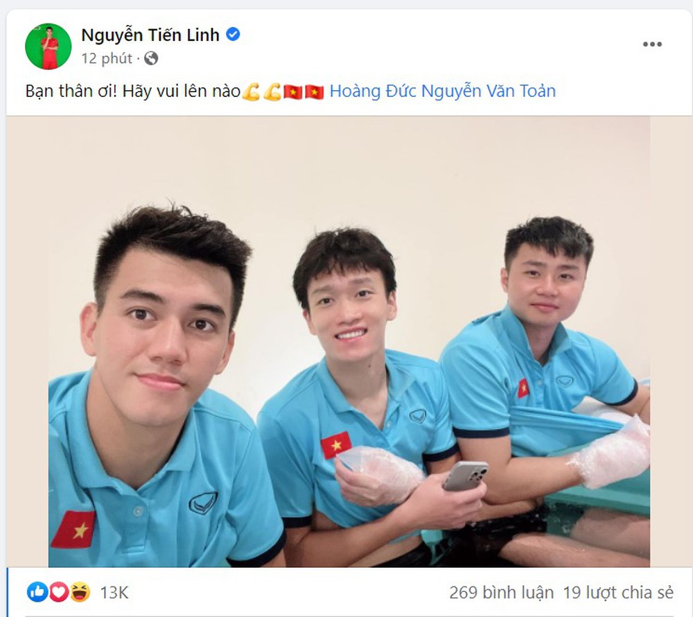 Tiến Linh có động thái bất ngờ sau khi bị chỉ trích trong màu áo U23 Việt Nam - Ảnh 1.