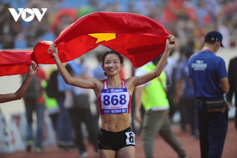 Điền kinh Việt Nam chia nửa buồn vui ngày ra quân SEA Games 31 - Ảnh 4.