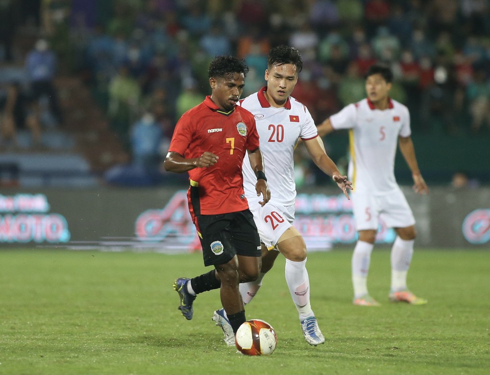 TRỰC TIẾP U23 Việt Nam vs U23 Timor Leste: U23 Việt Nam tạo ra nhiều cơ hội ngon ăn - Ảnh 1.