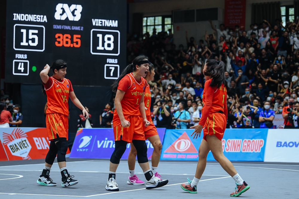 HLV tuyển nữ bóng rổ 3x3 Việt Nam: Chúng tôi chưa muốn dừng lại ở tấm huy chương Bạc - Ảnh 2.