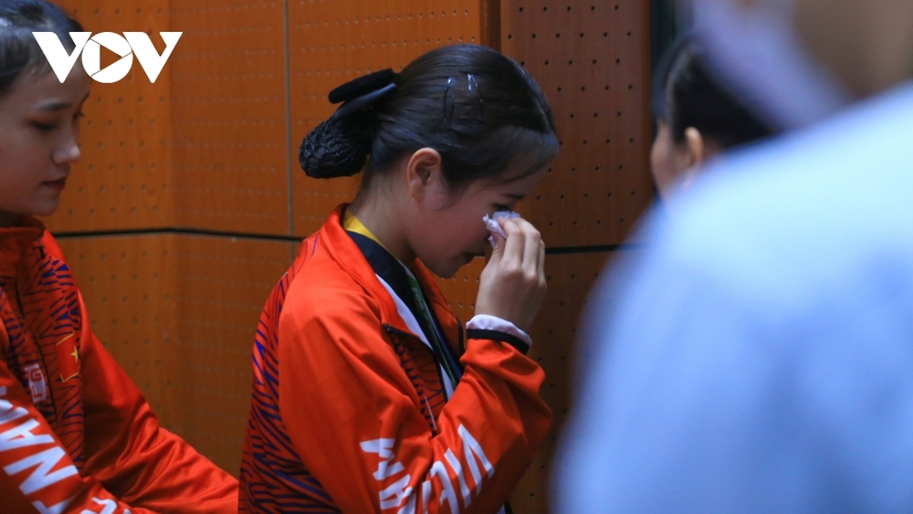 Nữ vận động viên Taekwondo Việt Nam bật khóc khi vuột mất tấm HCV - Ảnh 5.