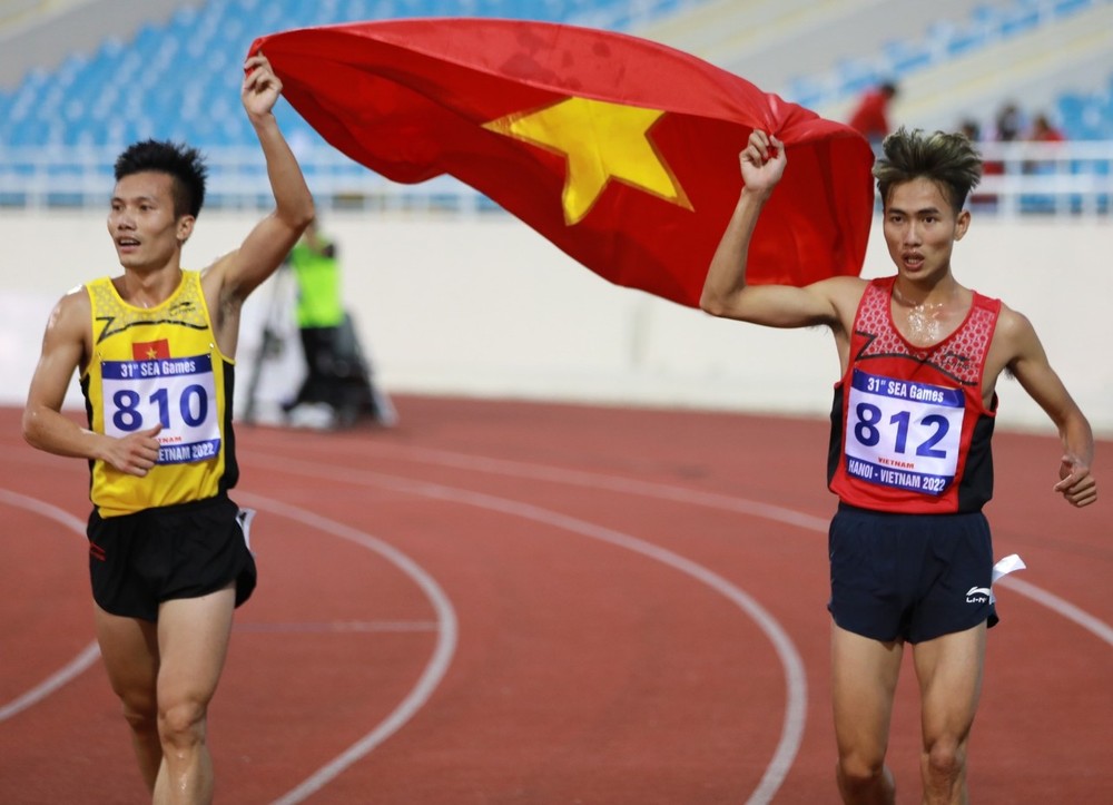 TRỰC TIẾP SEA Games ngày 16/5: Đoàn Việt Nam bùng nổ, số HCV nhiều gấp 3 Thái Lan - Ảnh 3.