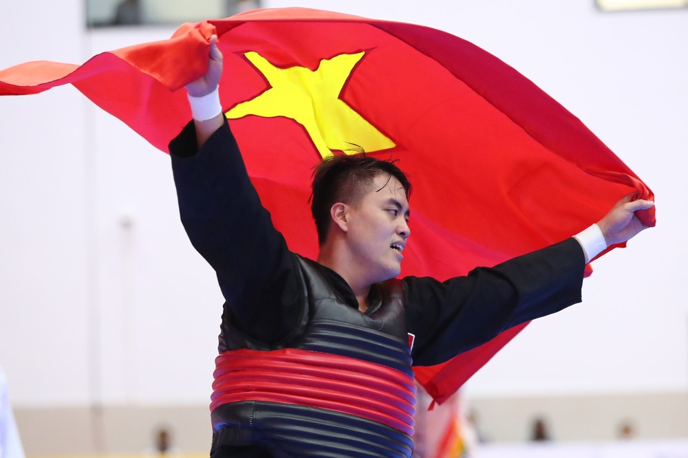 TRỰC TIẾP SEA Games ngày 16/5: Đối thủ chơi xấu, võ sĩ Việt Nam vẫn đoạt HCV nhờ VAR - Ảnh 4.