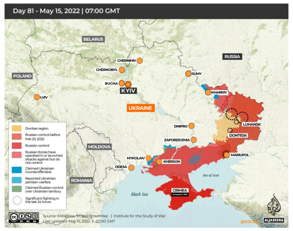 Nga gặp khó trong việc khép vòng vây Ukraine ở Donbass - Ảnh 1.