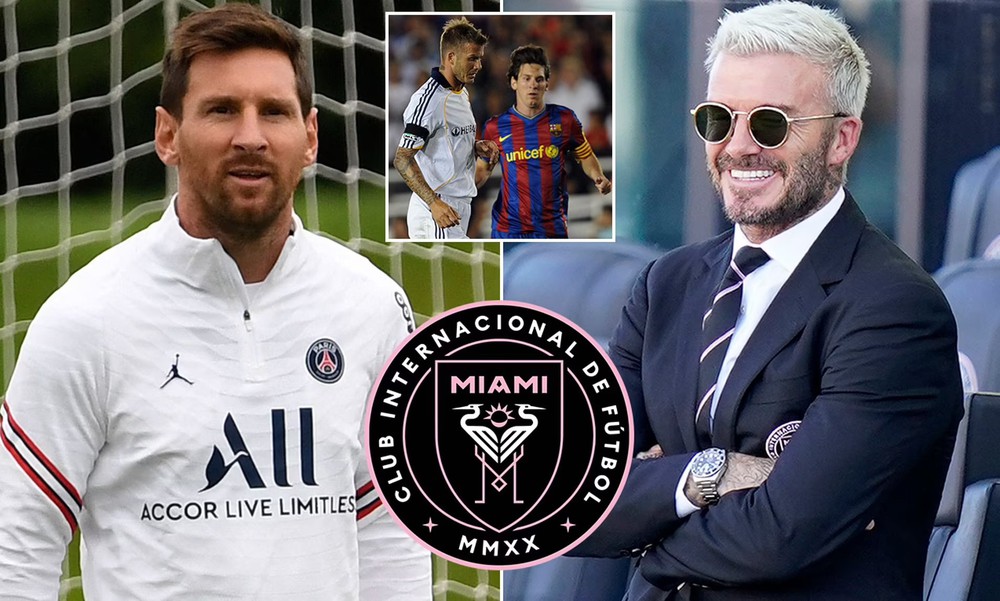 Is it true that Messi left PSG to Beckham's team to 