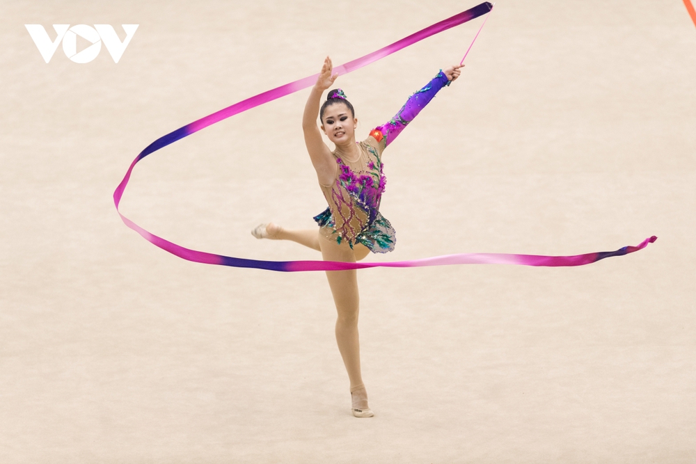 Vẻ đẹp của các bóng hồng môn Thể dục nghệ thuật tại SEA Games 31 - Ảnh 3.