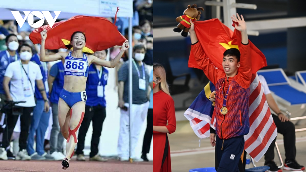 Nguyễn Huy Hoàng và Nguyễn Thị Oanh lọt vào đề cử VĐV xuất sắc nhất SEA Games 31 - Ảnh 1.