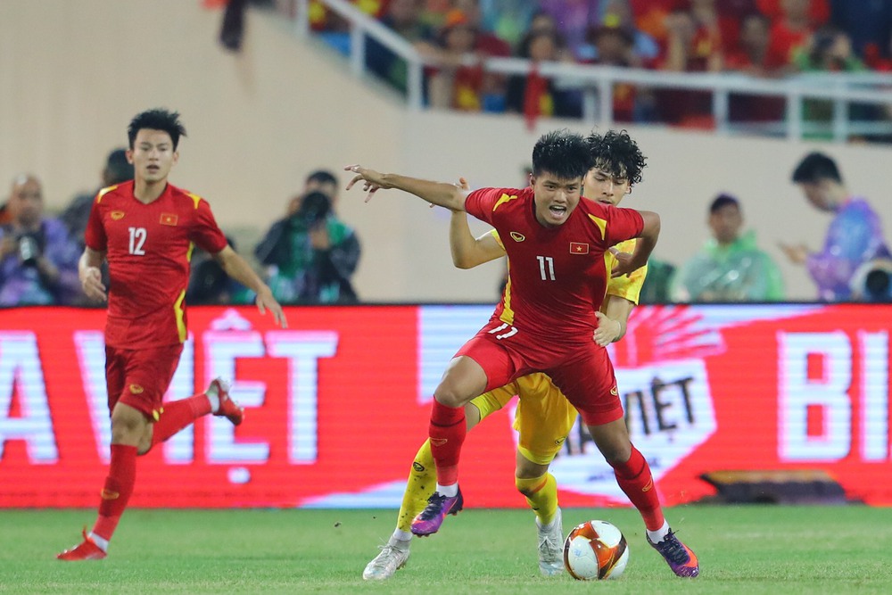 TRỰC TIẾP U23 Việt Nam 0-0 U23 Thái Lan: U23 Việt Nam nhập cuộc chủ động - Ảnh 1.
