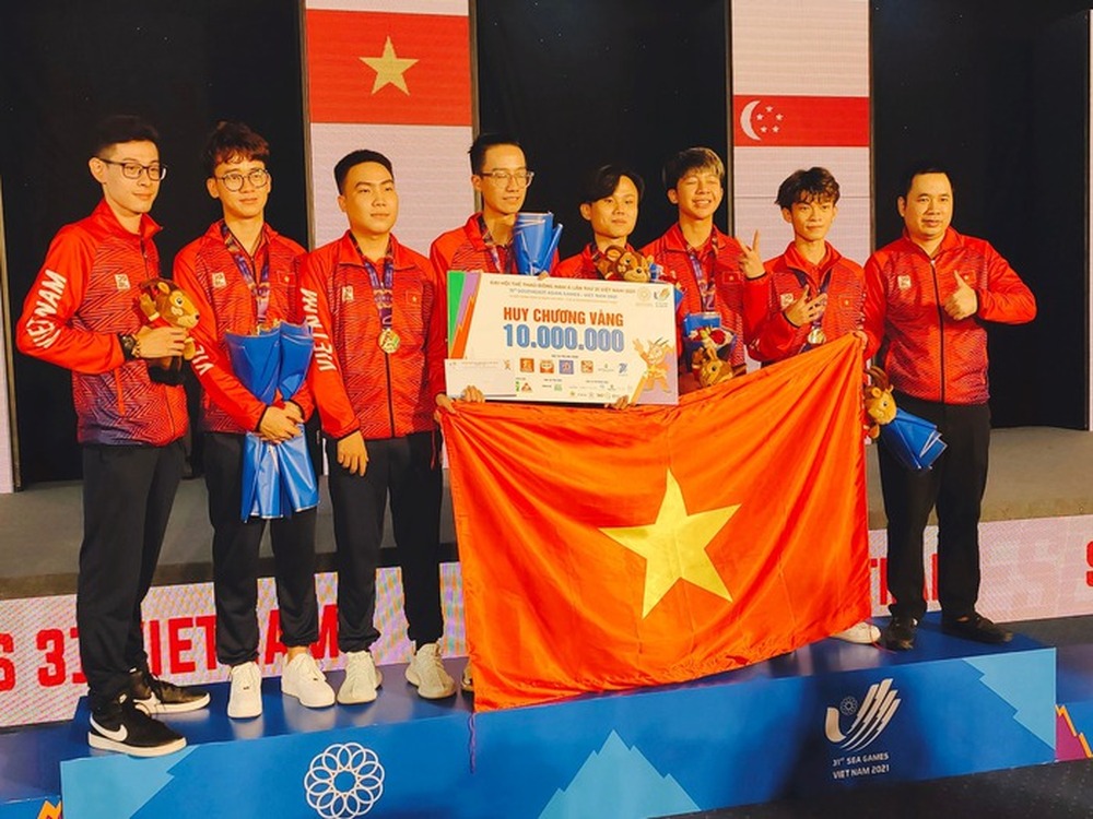 Esports đóng góp 4 HCV vào thành tích kỷ lục của Đoàn Thể Thao Việt Nam tại SEA Games 31 - Ảnh 1.