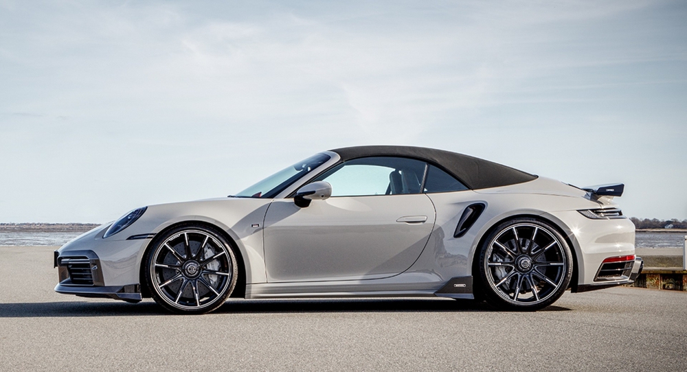 Porsche 911 Turbo S Cabriolet mạnh mẽ hơn với bản độ Brabus - Ảnh 3.