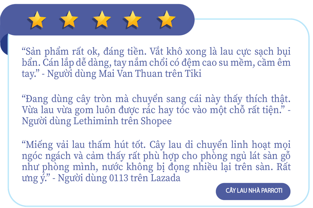 Xuất hiện cây lau nhà thông minh hình chữ nhật: Có đánh bại được chổi tròn truyền thống? - Ảnh 2.