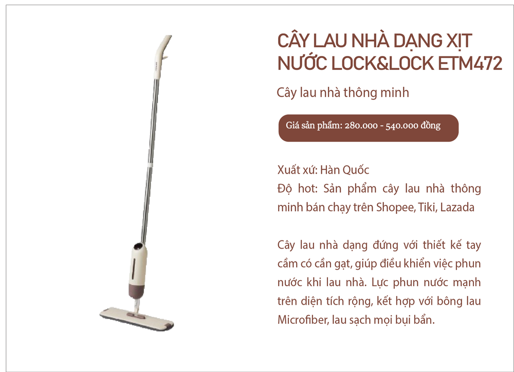 Xuất hiện cây lau nhà thông minh hình chữ nhật: Có đánh bại được chổi tròn truyền thống? - Ảnh 9.