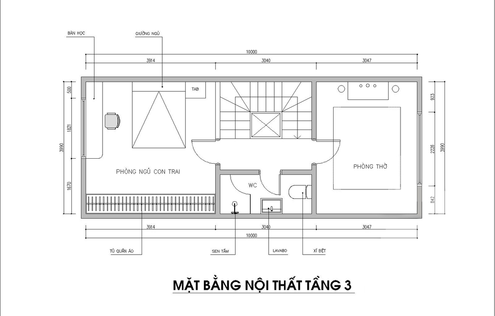 Ngôi nhà ống 3 tầng được kiến trúc sư tư vấn với chi phí 117 triệu đồng - Ảnh 3.