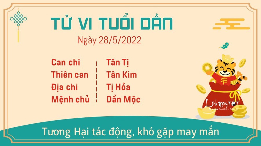 Tử vi thứ 7 ngày 28/05/2022 của 12 con giáp: Tý đón lộc, Hợi gặp thách thức - Ảnh 3.