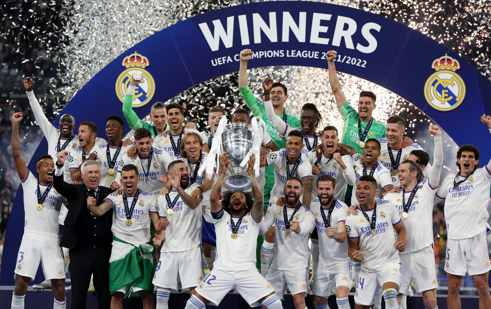 [Kết thúc] Liverpool 0-1 Real Madrid: Người hùng Courtois đưa Real Madrid lên ngôi vô địch - Ảnh 4.