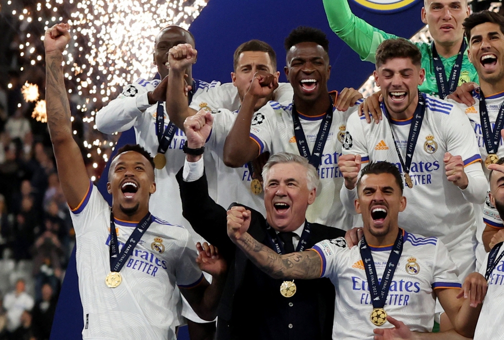 Màn ăn mừng chức vô địch Champions League thứ 14 của Real Madrid - Ảnh 3.