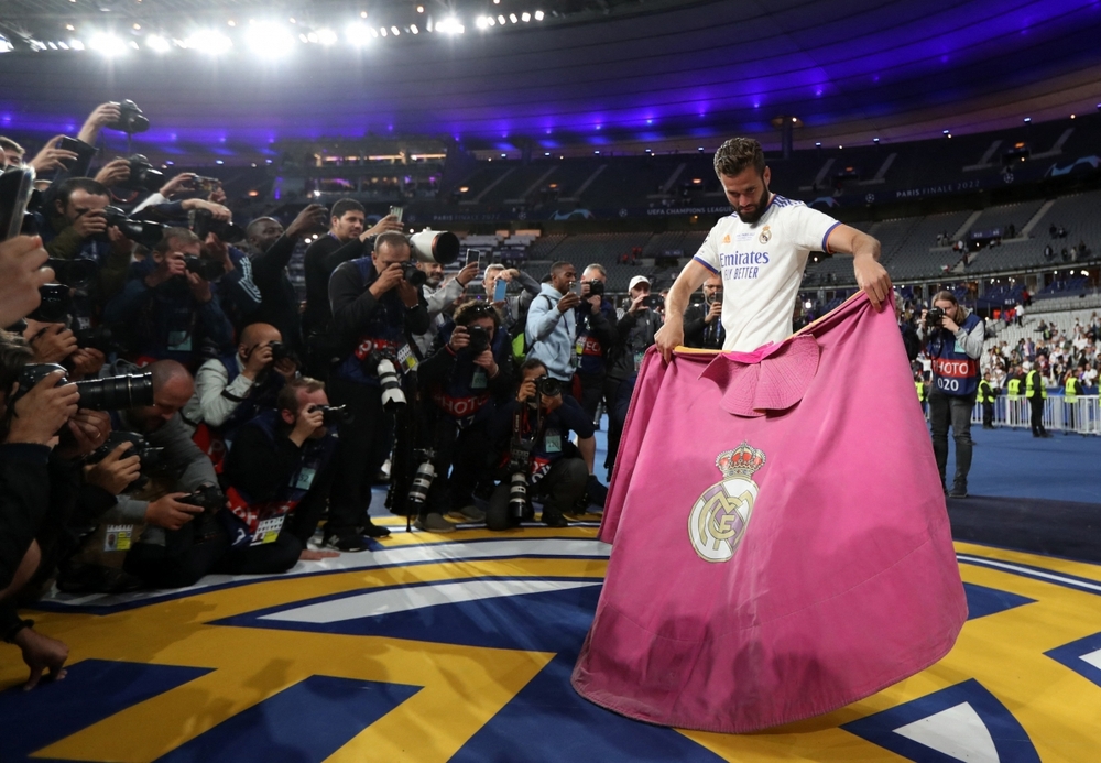 Màn ăn mừng chức vô địch Champions League thứ 14 của Real Madrid - Ảnh 9.