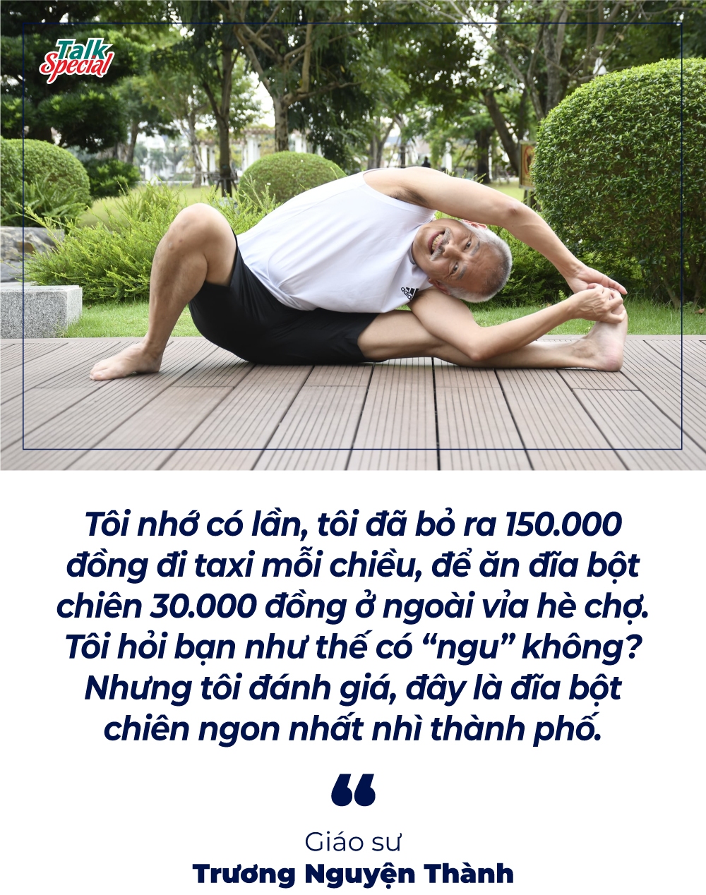 Giáo sư quần đùi: Cả đời chưa mua ô tô mới, thường đi ké xe và ước muốn sống 100 tuổi - Ảnh 4.