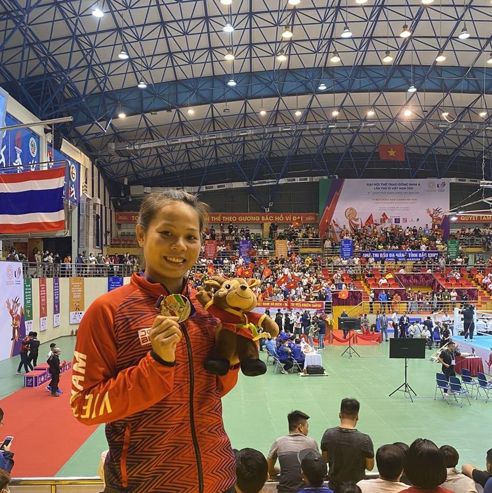 Bông hồng thép võ Việt: Gác bằng cử nhân mầm non, giành tấm HCV đẫm nước mắt ở SEA Games - Ảnh 4.