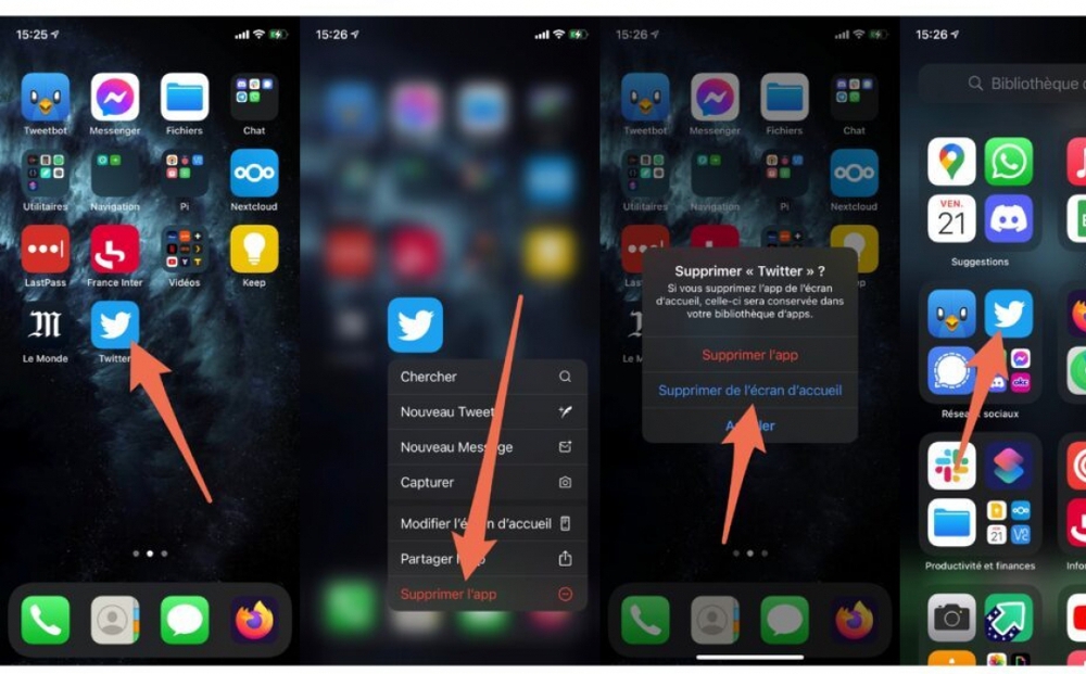 Cách ẩn ứng dụng khỏi màn hình iPhone