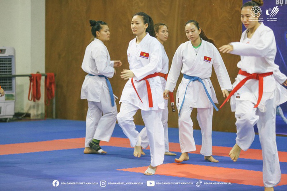 Tuyển karate Việt Nam hối hả chuẩn bị cho SEA Games 31 - Ảnh 4.