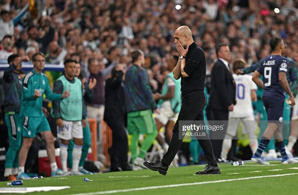 Man City thất thần, Real ăn mừng phấn kh&iacute;ch sau m&agrave;n lội ngược d&ograve;ng kh&ocirc;ng tưởng - Ảnh 1.