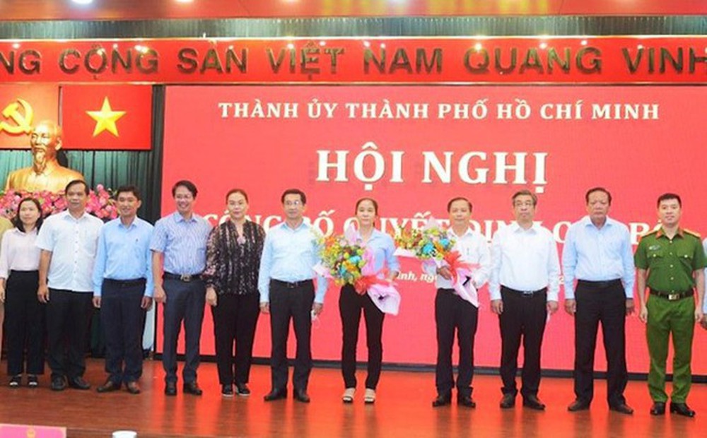 TPHCM công bố quyết định của Ban Bí thư về công tác cán bộ