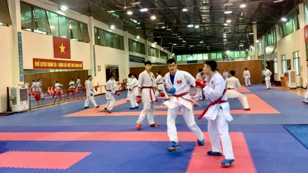 Đội tuyển Karate Việt Nam nhận tin vui trước SEA Games 31 - Ảnh 1.