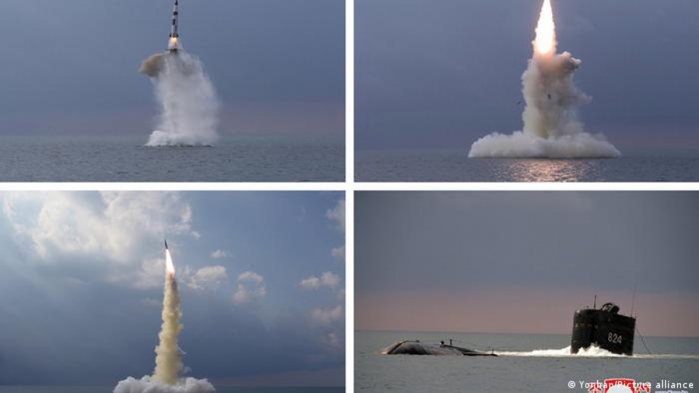 Triều Tiên phóng SLBM ngay trước lễ nhậm chức của tổng thống đắc cử Hàn Quốc - Ảnh 1.