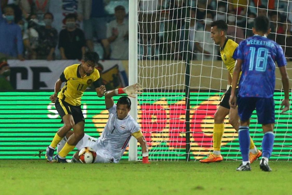 Chốt hạ phút cuối hạ gục U23 Thái Lan, U23 Malaysia ăn mừng như trận chung kết - Ảnh 2.