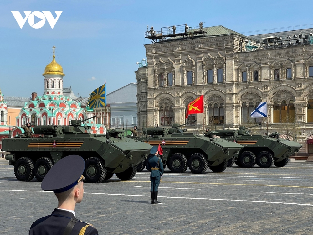 Tổng duyệt Lễ kỷ niệm 77 năm Chiến thắng phát xít tại Nga - Ảnh 11.