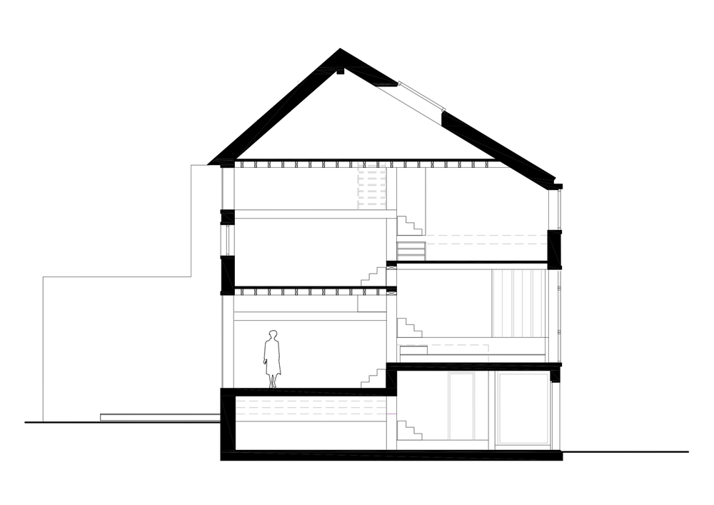 Nhà gỗ đa chiều với thiết kế thông tầng - Ảnh 12.