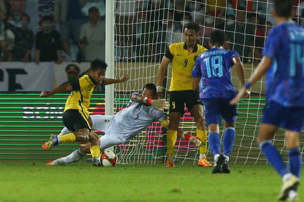 Chốt hạ phút cuối hạ gục U23 Thái Lan, U23 Malaysia ăn mừng như trận chung kết - Ảnh 3.