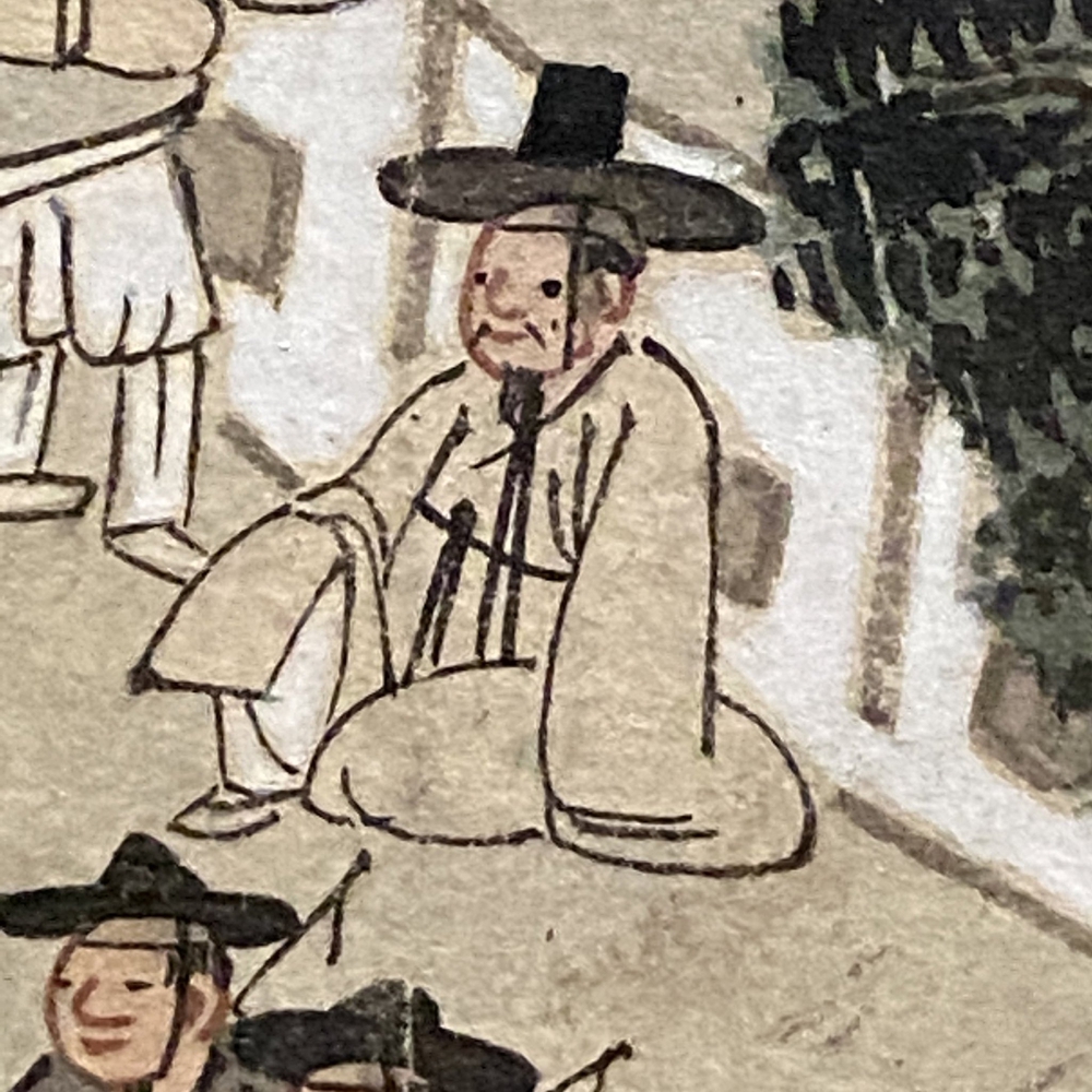 Phóng to 10 lần bức tranh 300 tuổi, dân mạng Hàn Quốc phì cười: Họa sĩ thật thà quá rồi! - Ảnh 11.