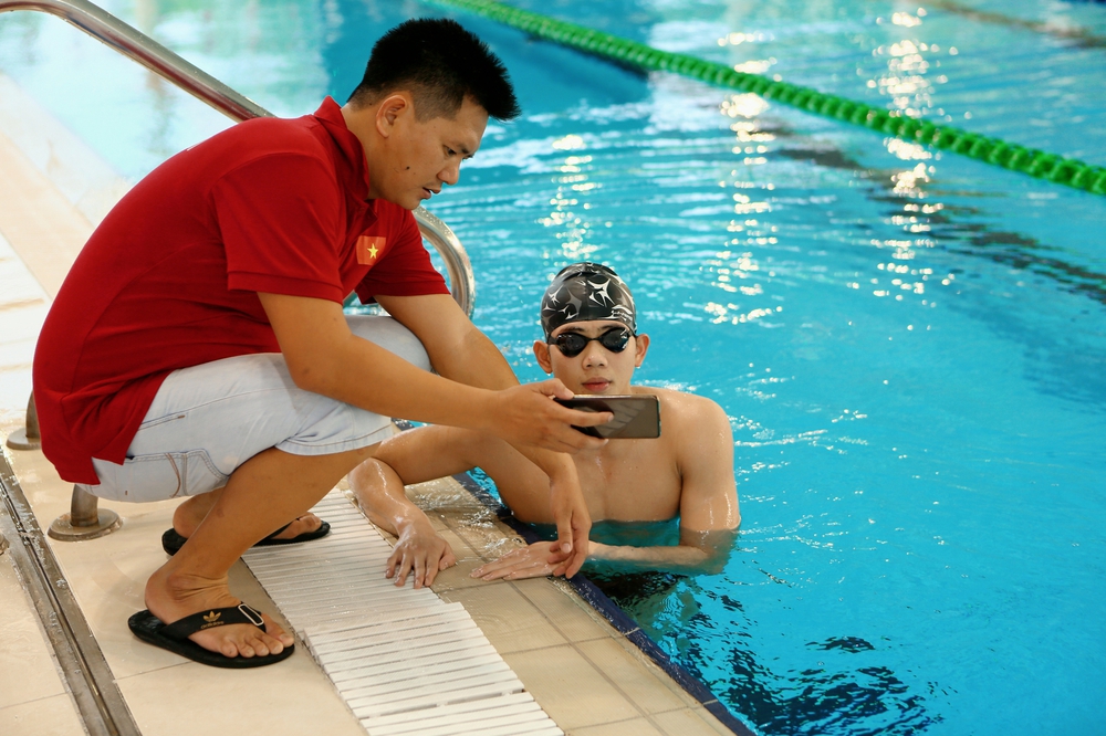 Em trai Ánh Viên - Nguyễn Quang Thuấn: Ẩn số của tuyển bơi Việt Nam tại SEA Games 31 - Ảnh 7.