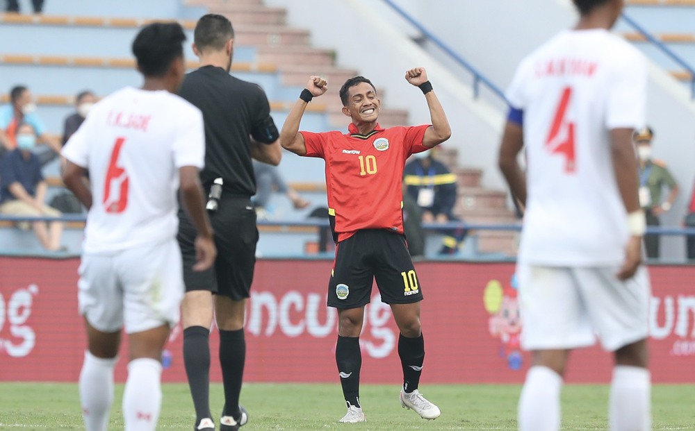 HẾT GIỜ U23 Myanmar 3-2 U23 Timor Leste: Làm khó Myanmar, Timor Leste cảnh báo chủ nhà