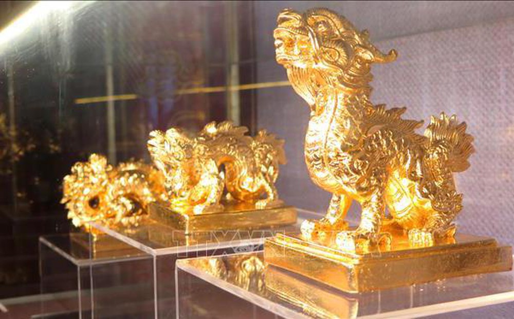 Trưng bày 32 phiên bản Kim ấn triều Nguyễn