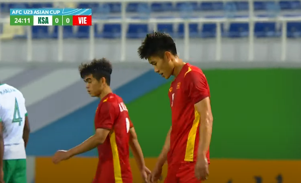 TRỰC TIẾP U23 Việt Nam 0-0 U23 Ả Rập Xê Út: Thủ môn Văn Chuẩn xuất sắc cứu thua - Ảnh 1.